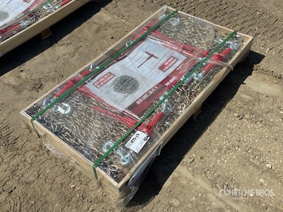 Quantity of (5) 2026 Suihe BC-5400 5400 lb Ratchet Binders & (10) 20 ft Chains (Unused)