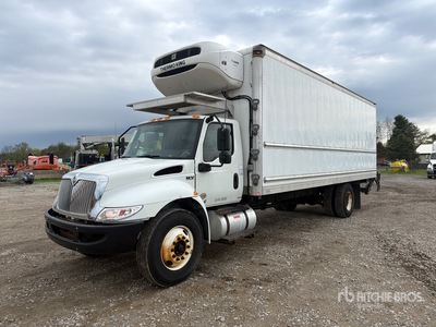 2020 International MV607 4x2 Refrigerated Truck