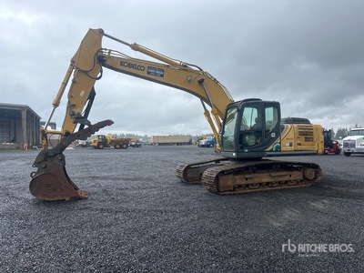 2017 Kobelco SK210LC-10 حفارة بجنزير