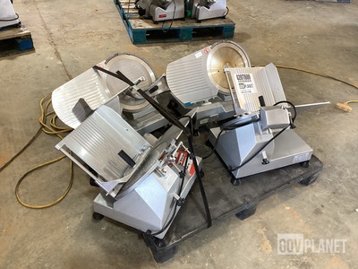 (4) 12" Meat Slicers