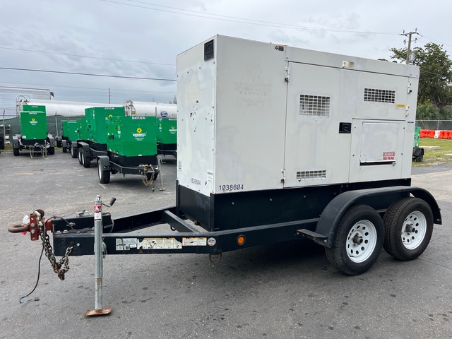 2017 Multiquip Whisperwatt DCA-70SSIU4F 56 kW Mobile Generator Set