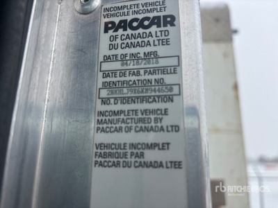 2019 Kenworth T370 6x4 Camion à benne basculante D/E