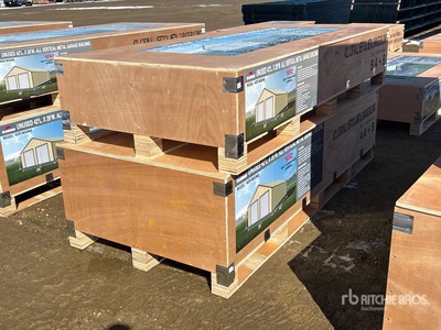 2026 AGR-MS2642 26 ft x 42 ft Metal Garage Storage Building (Unused)