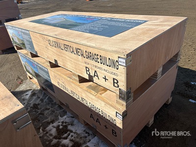 2026 AGR-MS2642 26 ft x 42 ft Metal Garage Storage Building (Unused)