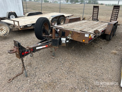 2001 Redi-Haul 17 ft T/A Remolque Portamaquinaria