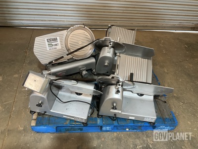 (4) 12" Meat Slicers