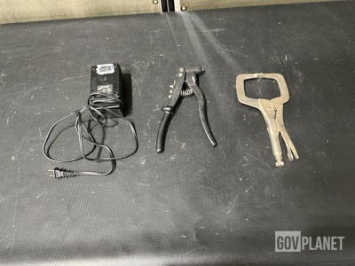 (217) Pliers, (17) Riveter Guns, (16) Drill & Power Tools & Assorted Items