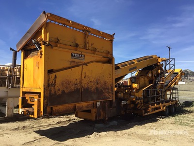 2000 Tesab RK643 Rotocrusher Portable Impact Crusher Instalatie
