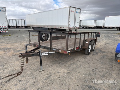 2016 Carson 14 ft T/A Geräteanhänger