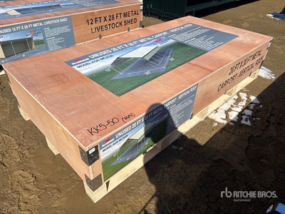 2026 Rhino AGR-MC2030 20 ft x 30 ft Steel Carport (Unused)