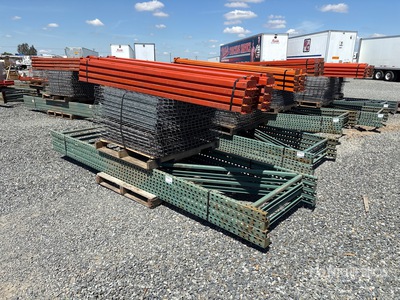 Quantity of 12 ft x 8 ft Pallet Racking