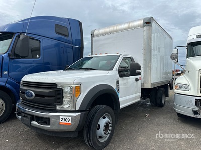 2017 Ford F-450 4x2 Van Truck (Inoperable)