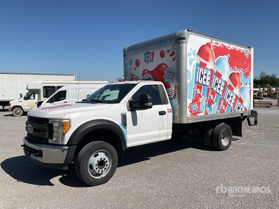 2017 Ford F-450 4x2 Van Truck (Inoperable)