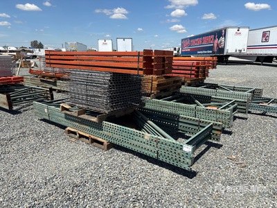 Quantity of 12 ft x 8 ft Pallet Racking