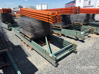 Quantity of 12 ft x 8 ft Pallet Racking