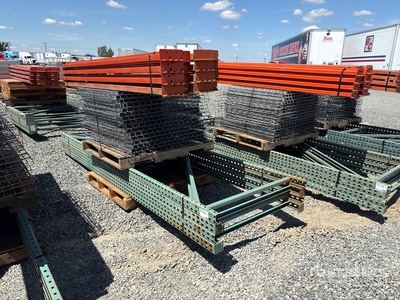 Quantity of 12 ft x 8 ft Pallet Racking