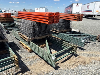 Quantity of 12 ft x 8 ft Pallet Racking