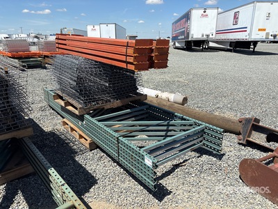 Quantity of 12 ft x 8 ft Pallet Racking