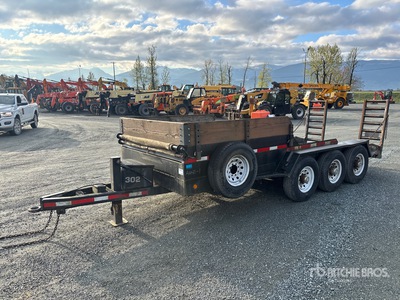 2007 Beothuck 16 ft Tri/A Remolque Portamaquinaria