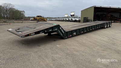 1999 XL Tri/A Single Drop Lowboy Trailer