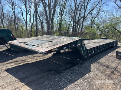 1999 XL Tri/A Single Drop Lowboy Trailer