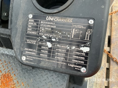 UniCarrier MCP1F2A25LV Forklift