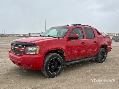 2011 Chevrolet Avalanche LT 4x4 Crew Cab Ophalen