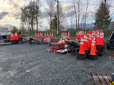 Quantity of Traffic Control Equipment