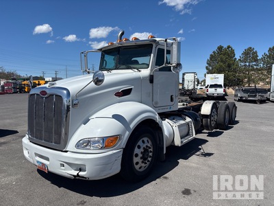 2014 Peterbilt 386 6x4 T/A Day Cab Truck Tractor