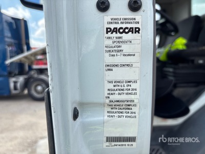 2016 Kenworth K270 4x2 Furgoneta caja cerrada