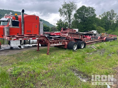 Trail King TK130HDG-603 160980 lb 7 axle Beam Single Drop Removable Gooseneck Tieflader