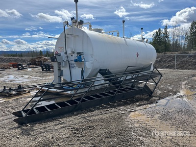 75000 L Skid Mounted Steel Diesel 2 Compartment Réservoir de carburant