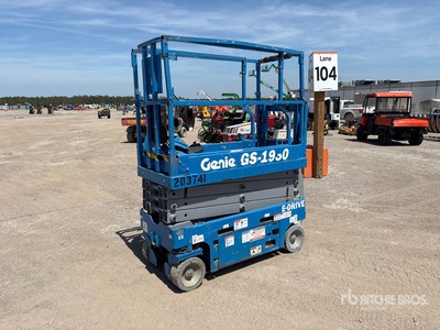 2021 Genie GS1930E Electric منصة رفع متحركة