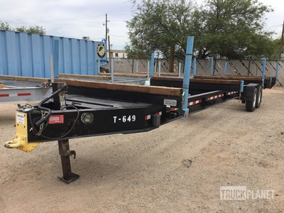 2005 Brock PIPE TRAILER T/A Varios remolque