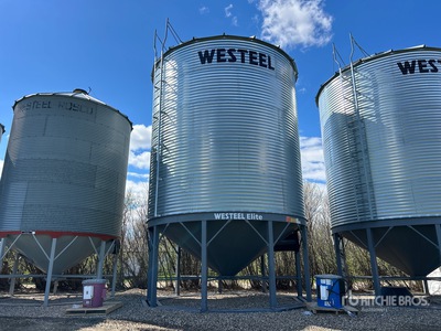 Westeel +/- 5000 bu 5 Ring Hopper Grain Bin