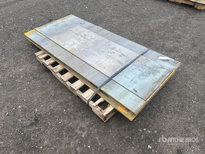 Quantity of (6) Steel Plates
