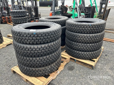 Quantity of (12) 11R24.5 Tyres (Unused)