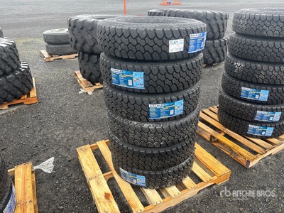 Quantity of (6) 225/70R19.5 Opony (Unused)