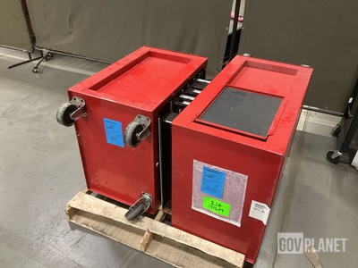 (2) Quiet Glide Tool Boxes
