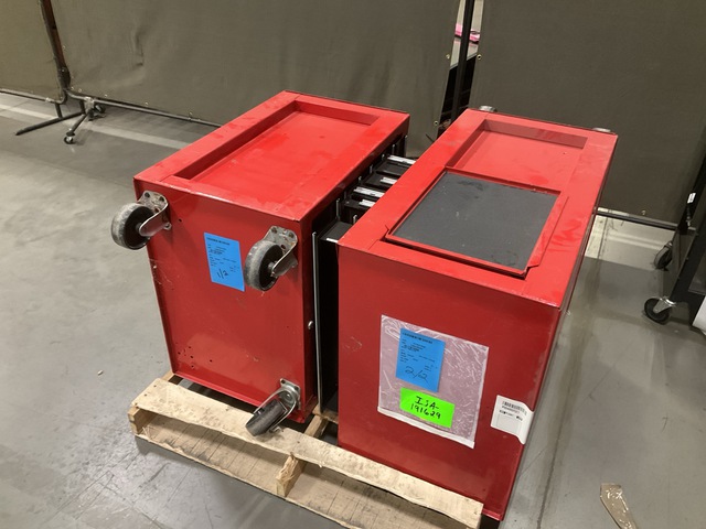 (2) Quiet Glide Tool Boxes