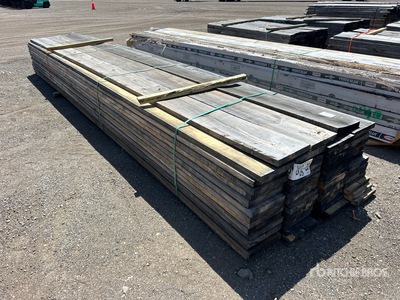 Quantity of (64) 2 ft x 12 ft x 20 ft SYP