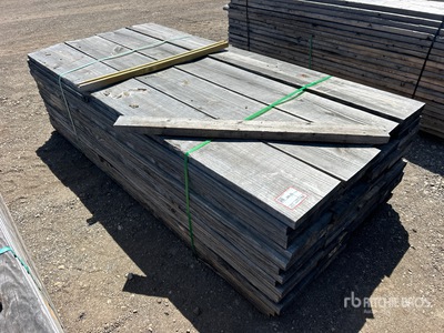 Quantity of (64) 2 ft x 12 ft x 8 ft SYP