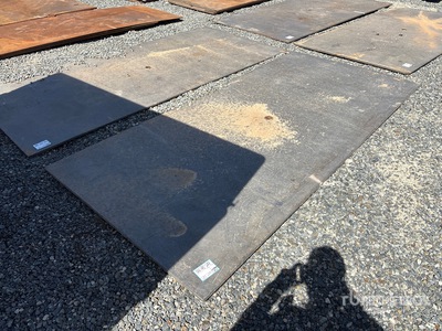 4 ft 9 in x 10 ft (0.75 in Thick) Steel Plates