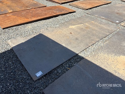 4 ft 9 in x 10 ft (0.75 in Thick) Steel Plates