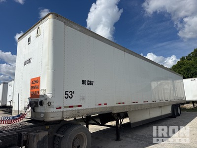 2012 Great Dane  53 ft x 102 in T/A Van Trailer