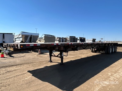 2012 Manac 53 ft Tri/A 53 ft - 89 ft Extendable Rimorchio a cassone fisso