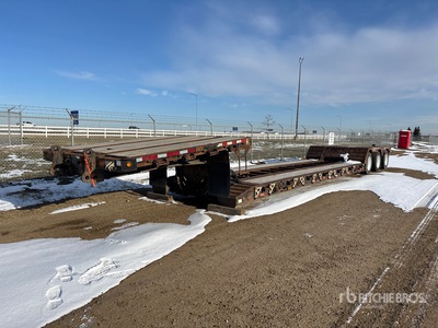 2013 Manac T/A Double Drop Removable Gooseneck Przyczepa niskopodwoziowa