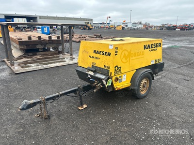 2010 Kaeser M50 185 cfm Mobile Air Compressor