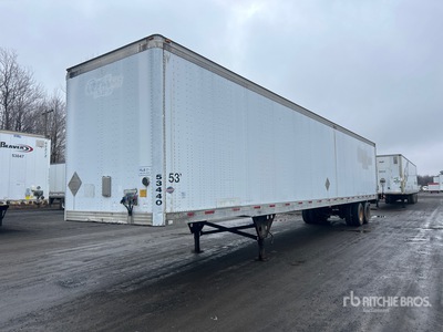 2003 Utility VS2DC 53 ft x 102 in T/A Van Trailer