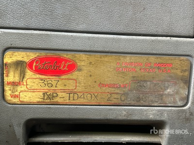 2012 Peterbilt 367 6x4 T/A Day Cab Truck Tractor